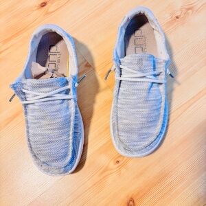 Hey Dude Gray Athletic Shoes for Women